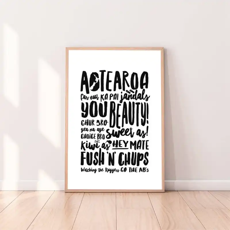 New Zealand Quote Prints Black And White Wall Art Poster Modern Minimalism Canvas Painting Picture For Living Room Home Decor Painting Calligraphy Aliexpress