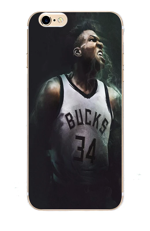 DK Giannis Antetokounmpo Алфавит чехол для телефона силиконовый черный Sotf TPU чехол для iphone 11Pro MAX 6 6s 7 8plus 5 X XS XR XSMax - Цвет: 565