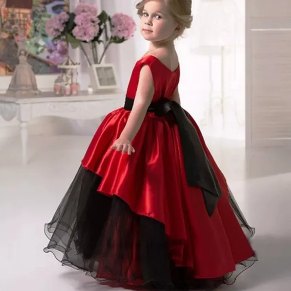 Gothic Flower Girl Dress