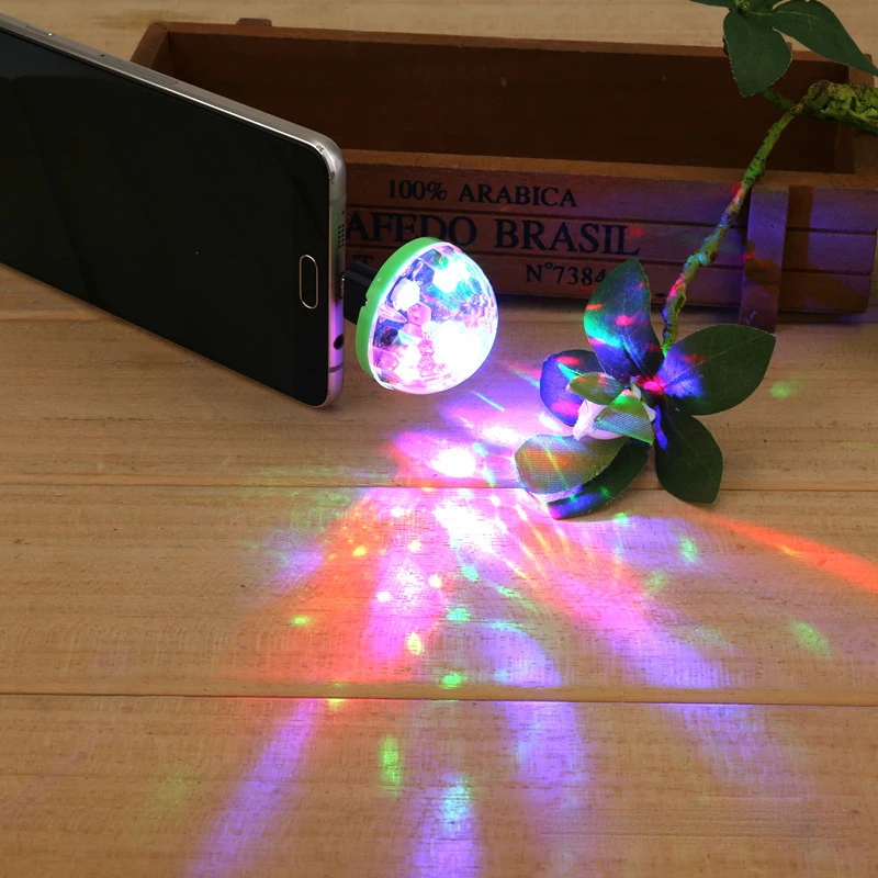 Litwod Z20 Mobile USB свет этапа мини led хрустальный магический шар небольшой огни