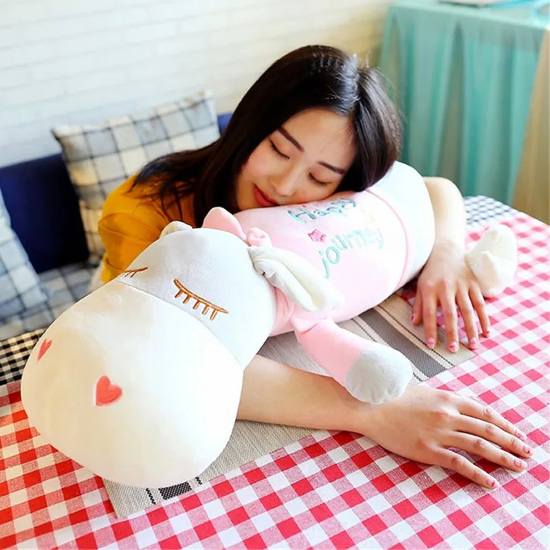 Fancytrader giant stuffed plush donkey toy big soft animal donkey