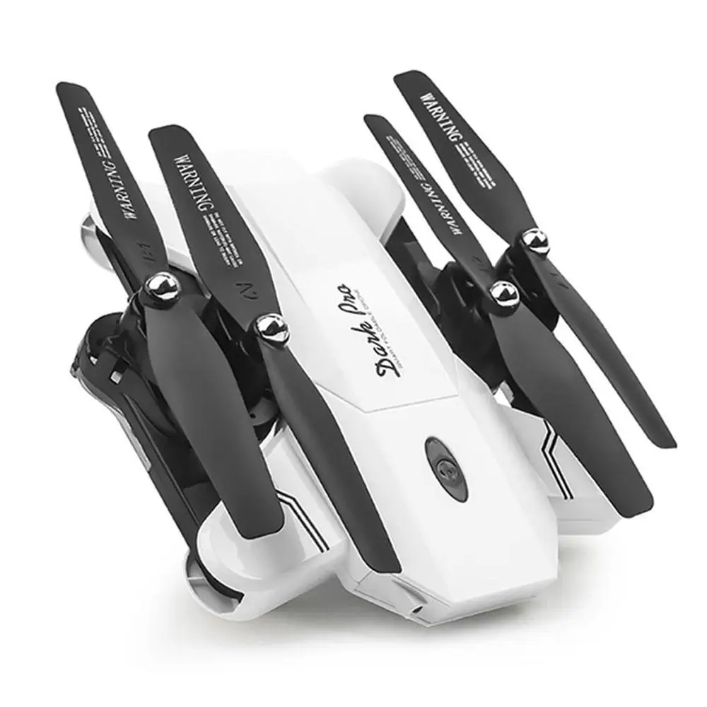 

White 4CH 4-Axis Aircraft Gyro 720P Double Camera Drone Outdoor Performance Stable Gimbal Funny Toy Beginning Ability LED Hover