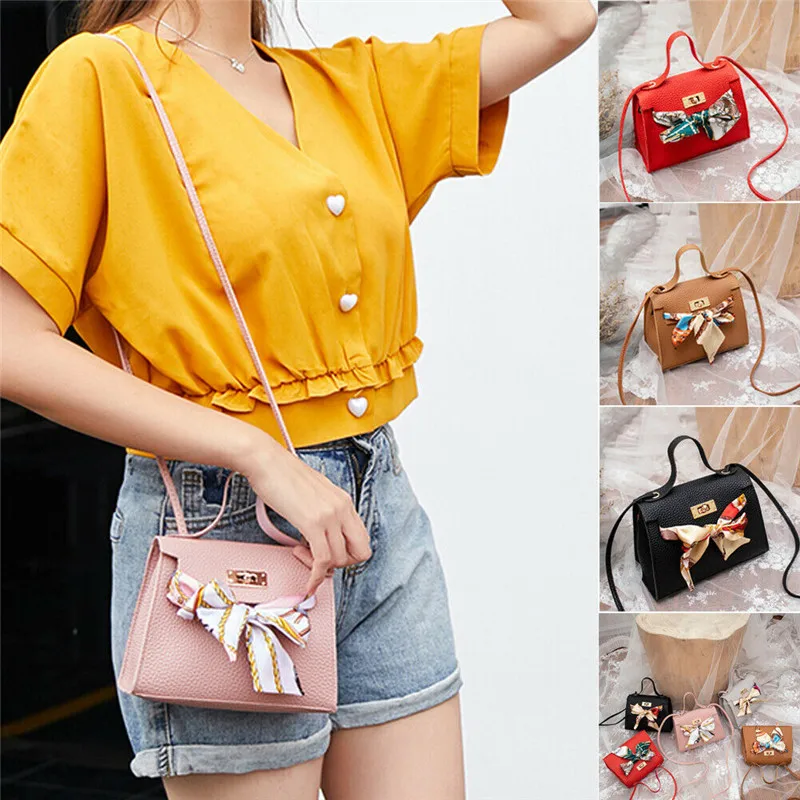 

Women Shoulder Bag PU Leather Envelope Crossbody Messenger Handbag Purse Small