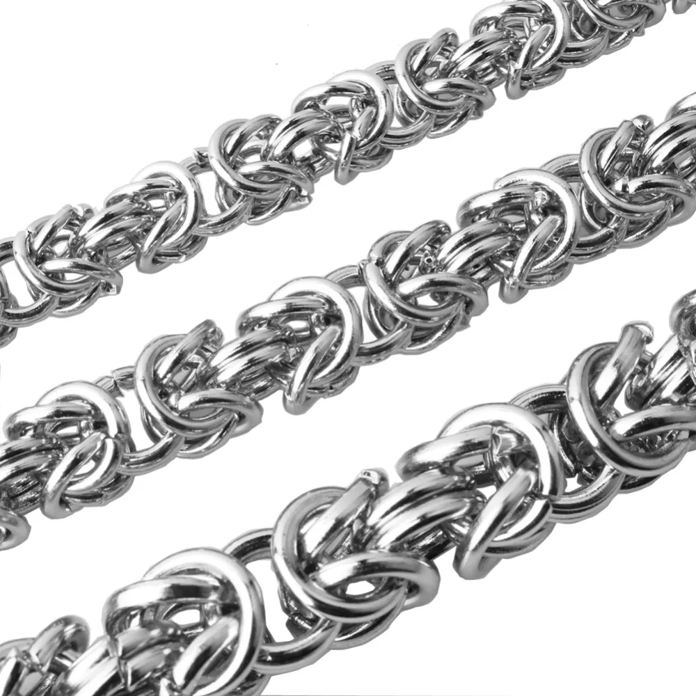 Collana thai bizantina tonda in argento 925 - 041PN Collana thai bizantina tonda in argento 925 - 041PN