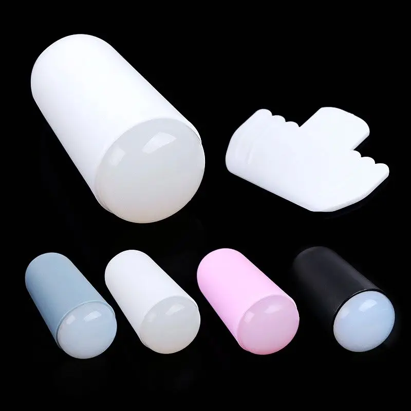 

beauty nail stamping plates stamper and scraper knife set transparent nail supplies tools new arrival