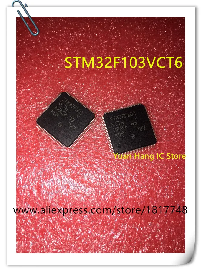 Бесплатная доставка 10 шт. микроконтроллер STM32F103VCT6 STM32F103 VCT6|Аксессуары для батарей