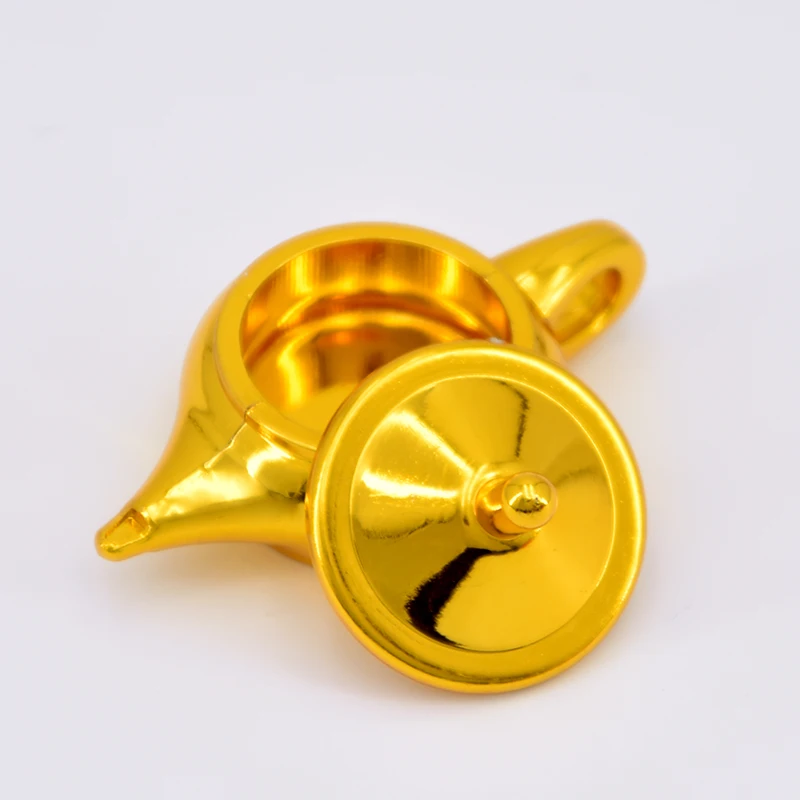 

1PC Wonderful Lamp - Golden Color Magic Tricks Magician Close Up Illusions Gimmick Props Mentalism Coin Appearing Vanish Magia