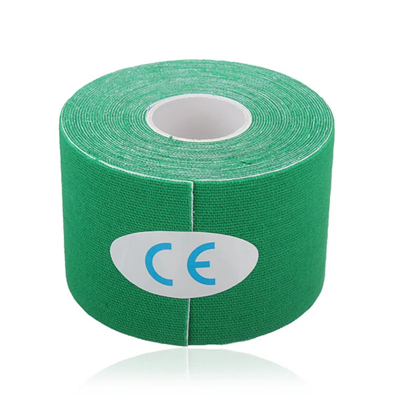 25MM * 5m Muscle Tape Sports Tape Kinesiology Tape Cotton Elastic Adhesive Muscle Bandage Care Physio Strain Injury Support