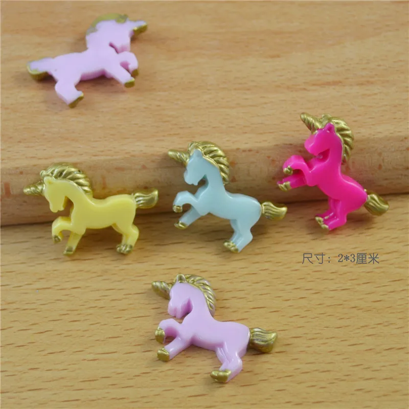 

Cute Mini Pony Angel Unicorn Super Light Clay Slime Supplies Glue for Slices DIY Decoration Resin Accessories Crystal Mud Filler