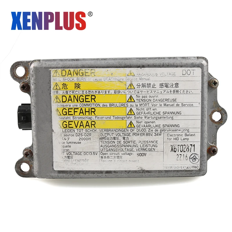Xenplus 1 шт. б/у оригинальная ксеноновая фара от производителя балластный модуль X6T028712Z16