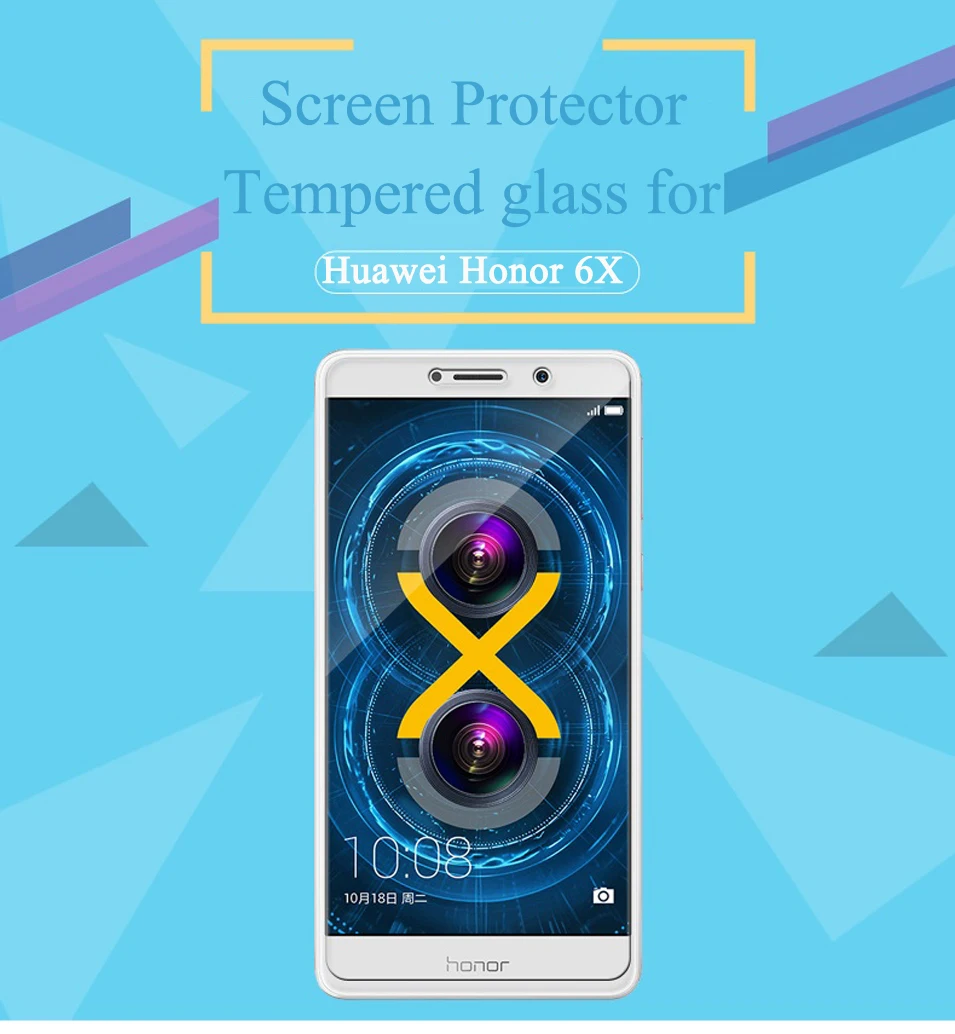2.5D HD Honor 6X Pro Screen Protector Tempered Glass For Huawei Honor 6X Screen protect Glass For Honor 6x ProBLN-AL10 0 (6)