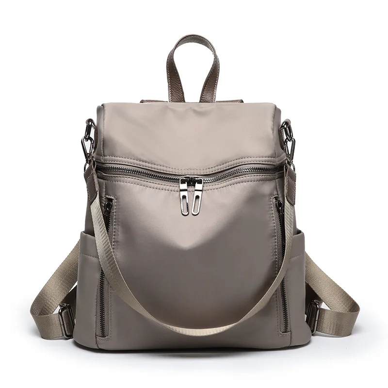 

Fasion Leather Backpacks for Girls Zipper Backpack Female Backpack to School Notebooks Laptop College bag casual Vintage C638