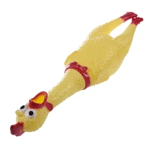 MACH 17 дюймов Squeeze Shrilling кричащий цыпленок Забавный подарок-игрушка курица игрушки