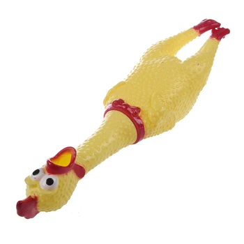 

MACH 17 Inch Squeeze Shrilling Screaming Chicken Funny Toy Gift Chicken Toy