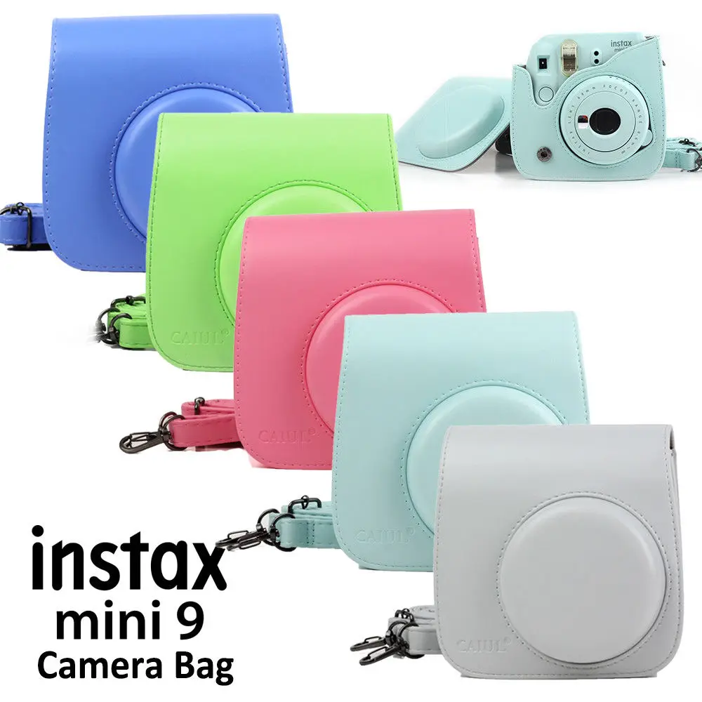 Fujifilm Instax Mini films 40 шт.+ Instax Mini 8 Instax Mini 9 мгновенная фотокамера из искусственной кожи чехол сумка чехол+ набор аксессуаров