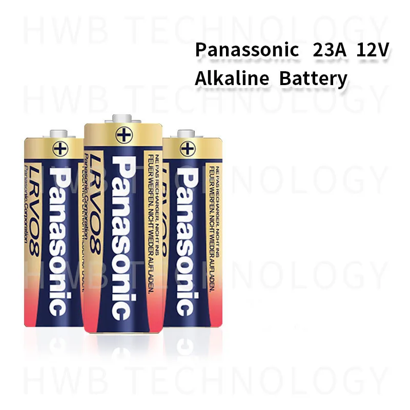 3 шт./лот 12 вольтовый Panasonic A23 23A Ультра щелочные батареи/сигнал тревоги батареи