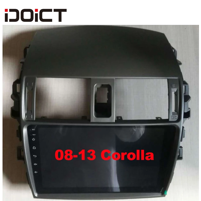Discount IDOICT Android 8.1 IPS Screen 2G+32G  Car DVD Player GPS Navigation Multimedia For Toyota Corolla Radio 2008-2013 1