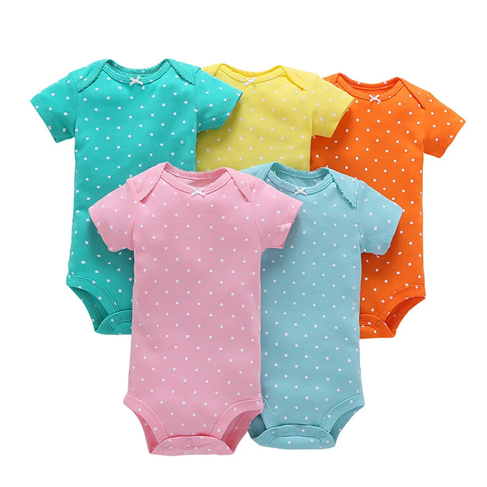 5 unids/lote mamelucos del bebé de manga corta Bebé Ropa 100% algodón puntada Bebé Ropa verano Onesie recién nacidos Bebe mameluco 5 unids/lote mamelucos del bebé de manga corta Bebé Ropa 100% algodón puntada Bebé Ropa verano Onesie recién nacidos Bebe mameluco