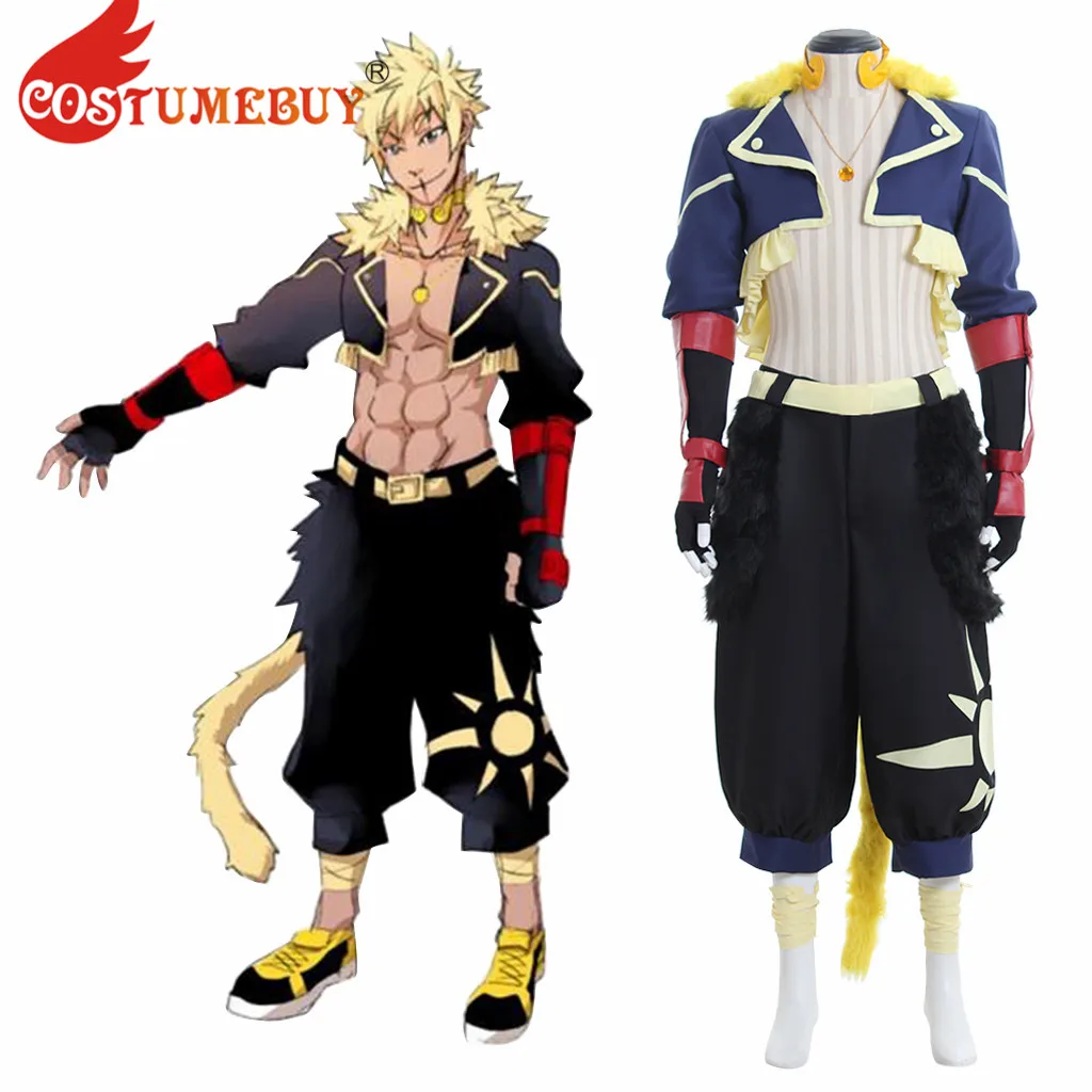 Costumebuy Anime Rwby Sun Wukong Cosplay Costume Men Full Outfits With Gloves Halloween Party Fancy Dress Custom Made Aliexpress