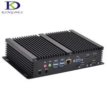 Fanless mini pc with 2*COM Intel Core i7 4500U Industrial Computer support win7/8/10 i5 4200U mini pc Plus HDMI VGA 2*RAM solt