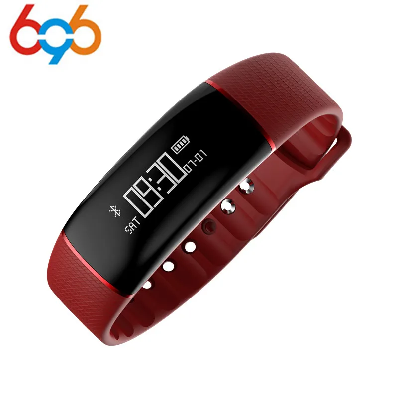 A69 Smart Bracelet Pedometer Heart Rate Watches Blood Pressure Fitness