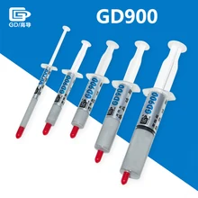 GD900-ventilador de refrigeración para pasta de grasa térmica, disipador de calor de yeso de silicona, compuesto de alto rendimiento
