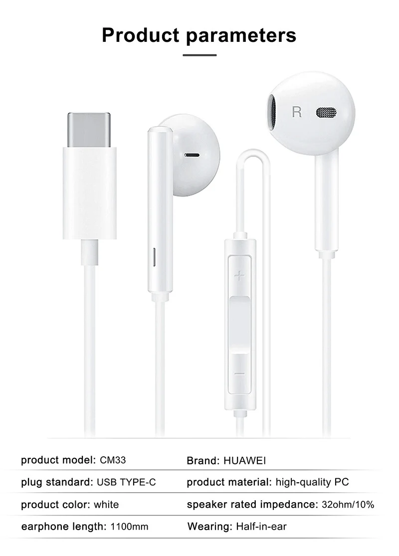 Huawei usb type c heasets-8