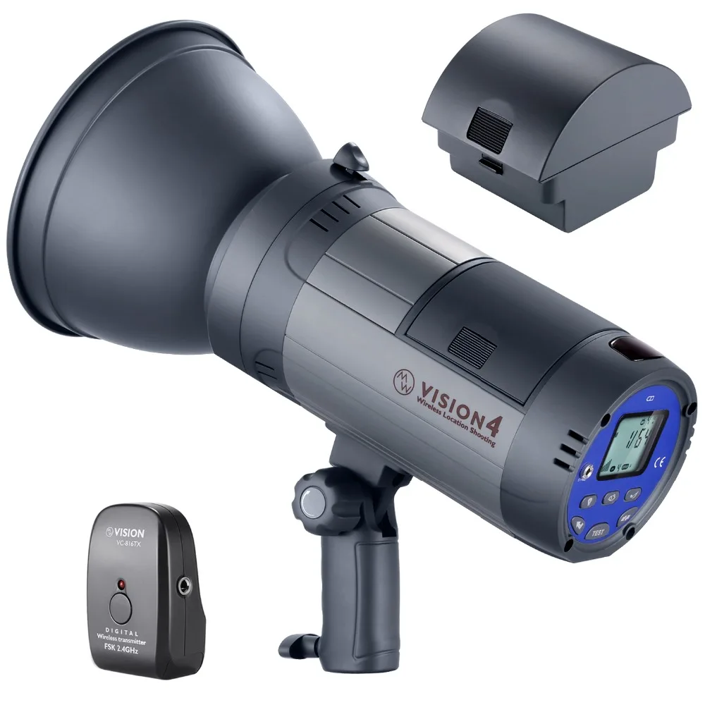 Neewer Vision 4 300 Вт литий ионный аккумулятор ed (700 вспышек полной мощности) Наружная
