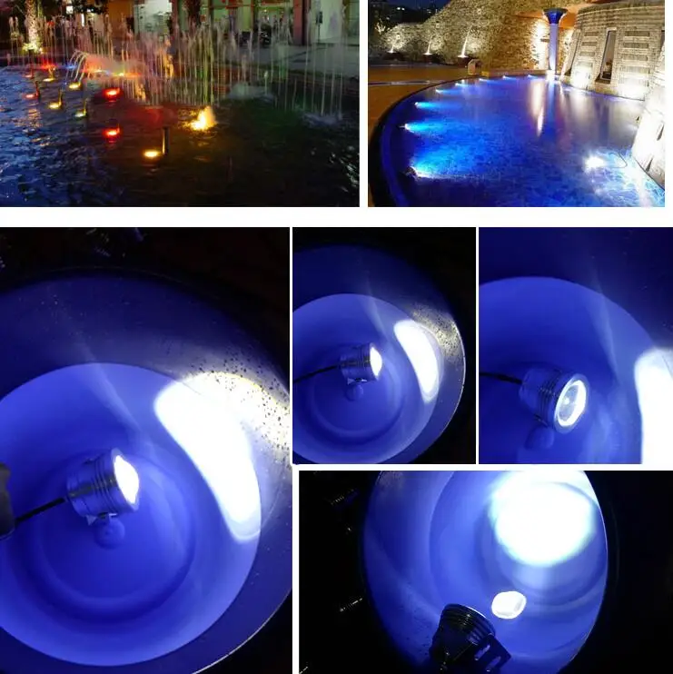 10 W 12 V LED subacuática RGB Led impermeable IP65 iluminación al aire libre fuente Focos led piscina lámpara Lights16 color 10 W 12 V LED subacuática RGB Led impermeable IP65 iluminación al aire libre fuente Focos led piscina lámpara Lights16 color