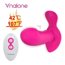 Nalone 7 Modes Dildo Vibrator for Women Waterproof Wireless Heating Remote Control Female G spot Massage Adult Wearable Sex Toys