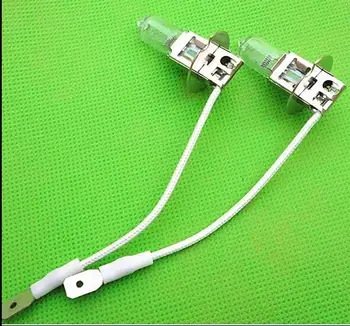 

1pcs Halogen Tungsten Bulb With Cable Machine Tool Working Lamp H3 12V 24V 55W 70W 100W Lighting Halogen Bulbs