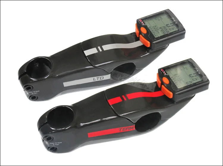 

2015 Super new wireless code table can be equipped with a full carbon fiber bicycle handlebar upright / fork risers