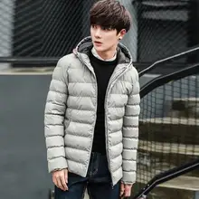 Лидер продаж, Мужская Зимняя парка, куртка, пальто, верхняя одежда, модная, с капюшоном, стеганая, теплая, мужская куртка, повседневные куртки, doudoune homme hiver