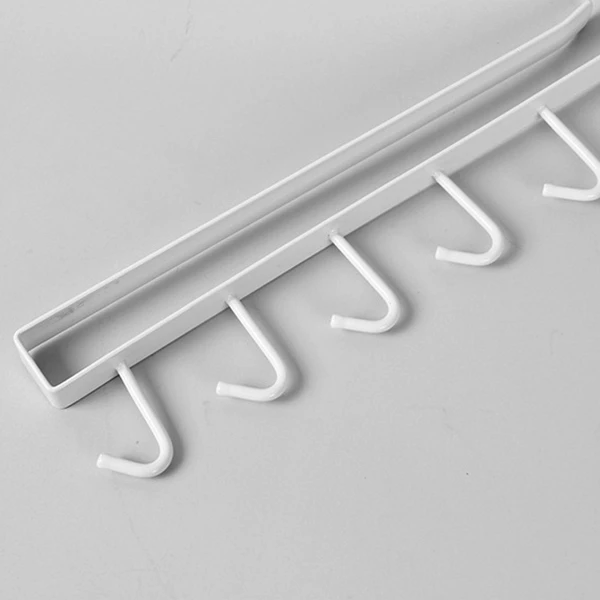 Kitchen Household Storage Rack Cupboard Hanging Hook Hanger Cabinet Storage Organizer Holder