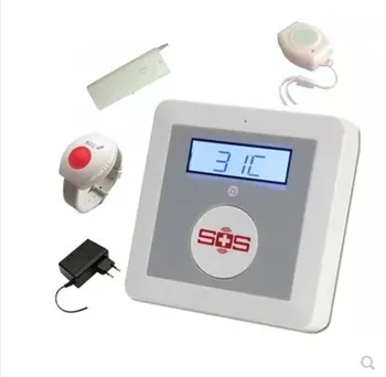 

gsm alarm for elderly SOS wireless emergency dialer gsm sms home alarm system