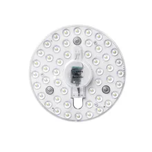 Потолочный источник света AC220V 12 Вт 18 Вт и 24 Вт панельные светильники белый теплый белый круговой PS объектив