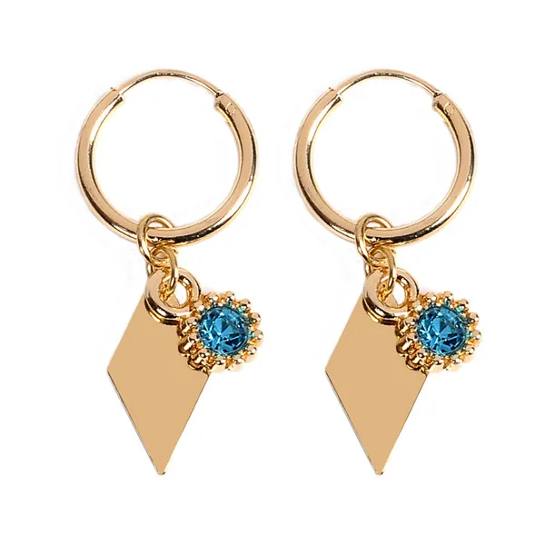 Artilady Крошечные золотые серьги-кольца для женщин, серьги, Надеваемые На ушной хрящ, маленькие серьги-кольца, ювелирное изделие, подарок - Окраска металла: E8048