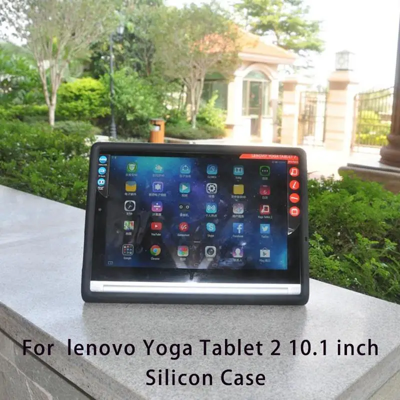 MingShore чехол для lenovo Yoga Tablet 2 1050 1050F/LC/L 10,1 Прочный Силиконовый противоударный чехол для lenovo Yoga Tab 2 10,1 чехол