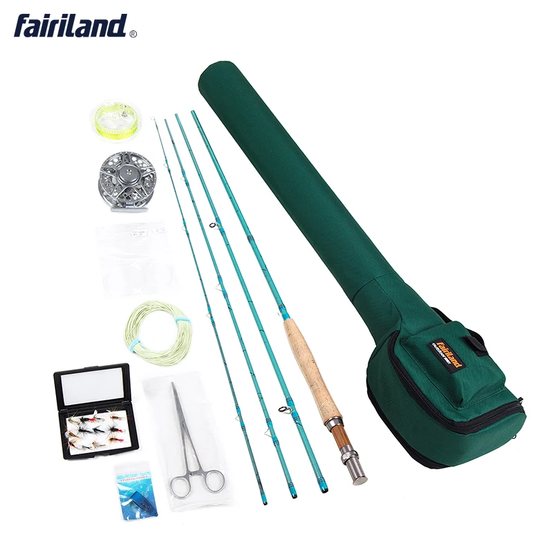 Buy Fly Fishing set 3/4 Starter kit, 2.7m carbon