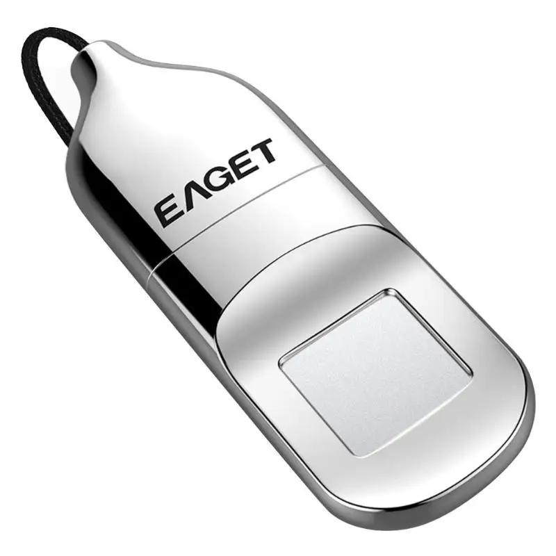 EAGET FU5 FU60 32 ГБ/64 Гб USB2.0/3,0 флеш-накопитель Распознавание отпечатков пальцев зашифрованная карта безопасности USB флешка смарт-накопитель