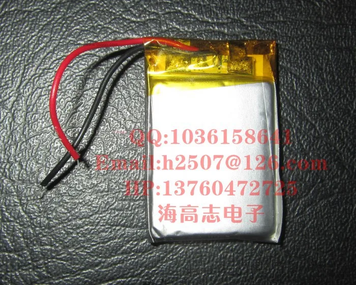 3,7 v перезаряжаемая литий-полимерная батарея 582535 552535 470 mah 5,8*25*35mm батарея Мобильная мощность gps aeromodelling