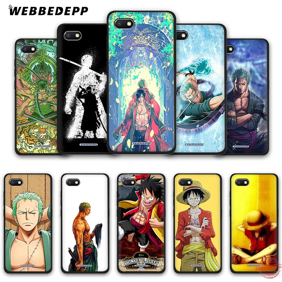 WEBBEDEPP цельный luffy sanji zoro мягкая искусственная кожа для Redmi Note 8 7 6 5 Pro 4A 5A 6A 4X Plus S2 Go