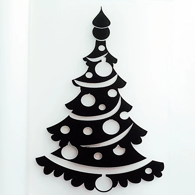 ylef089 christmas plastic embossing folder for scrapbook stencils christmas ornament stencils