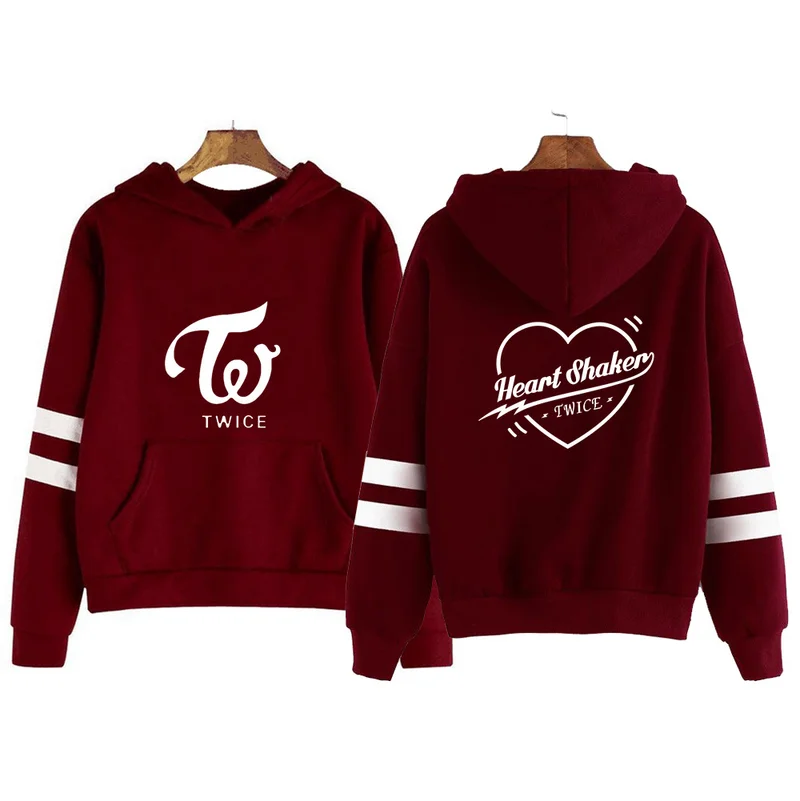 

TWICE group nummber name the same printed Hoodie digital printed Sweatershirt Hooded Pullover Men and Women Hoody