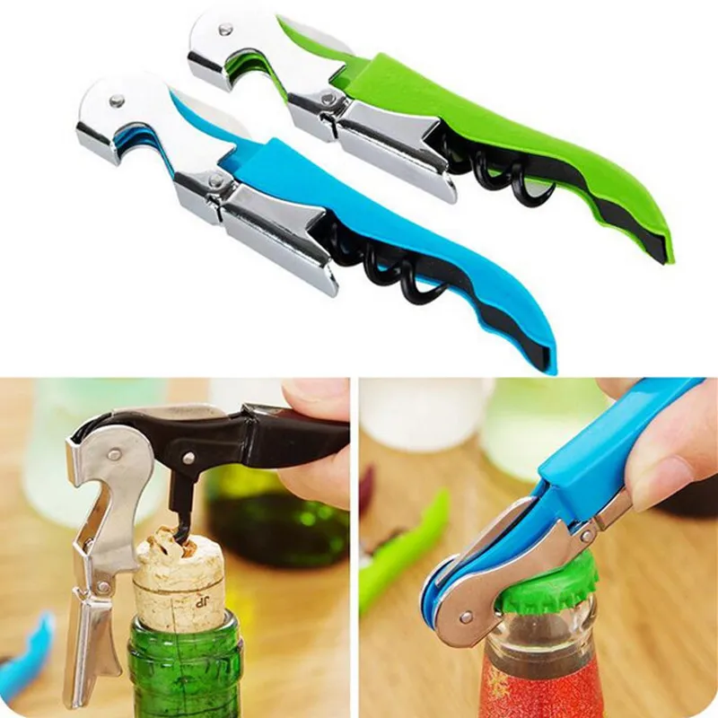 

Portable Folding Wine Beer Bottle Lid Tool Screwdriver Opener Multifunction Screw Corkscrew Wine Bottle Opener Cook Tools