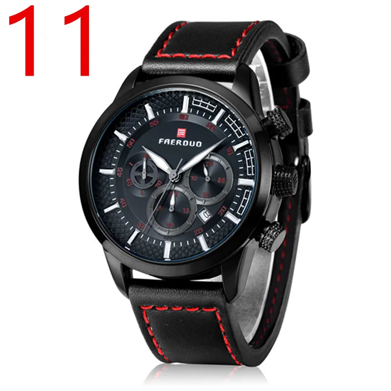 

2019 new genuine men's watch waterproof automatic quartz watch ultra-thin fashion non-mechanical men's watch