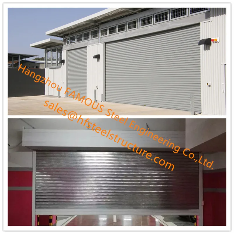 

Fire Prevention Motorized Folding Doors America Standard Fire Resistance Steel Sliding Doors