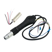 Паяльные станции BGA, тепловая пушка с ручкой, нагревательный элемент для Saike 898D 852D+ 858D 909D 952D+ 8586D 852D++ паяльная станция