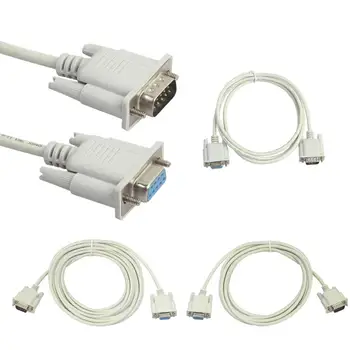 

Serial RS232 9-Pin Male to Female DB9 9-Pin PC Converter Extension Cable Serial Interface Extending Wire Cord