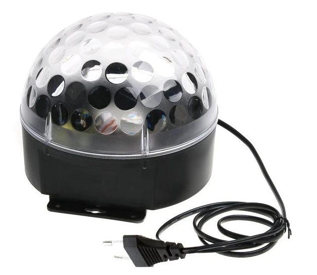 

Free Shipping LED DJ RGBWA Crystal Magic Ball Effect Light Disco Crystal Stage Light